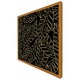image 5 of Lined flower print (Picutre Frame) White | XS