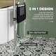 image 5 of HOMCOM Adjustable Toilet Safety Frame with Additional Rubber Tips Storage