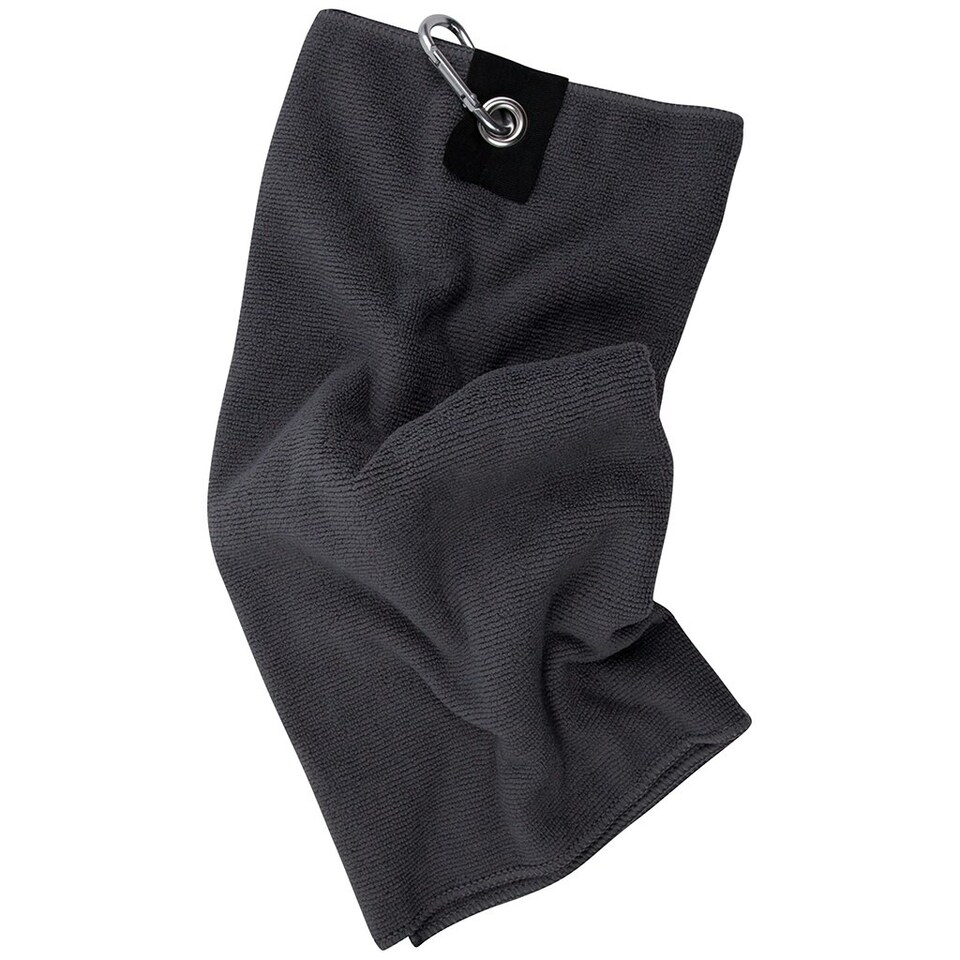 Towel City Microfibre Golf Towel - Steel Grey - One Size (UTPC3036)