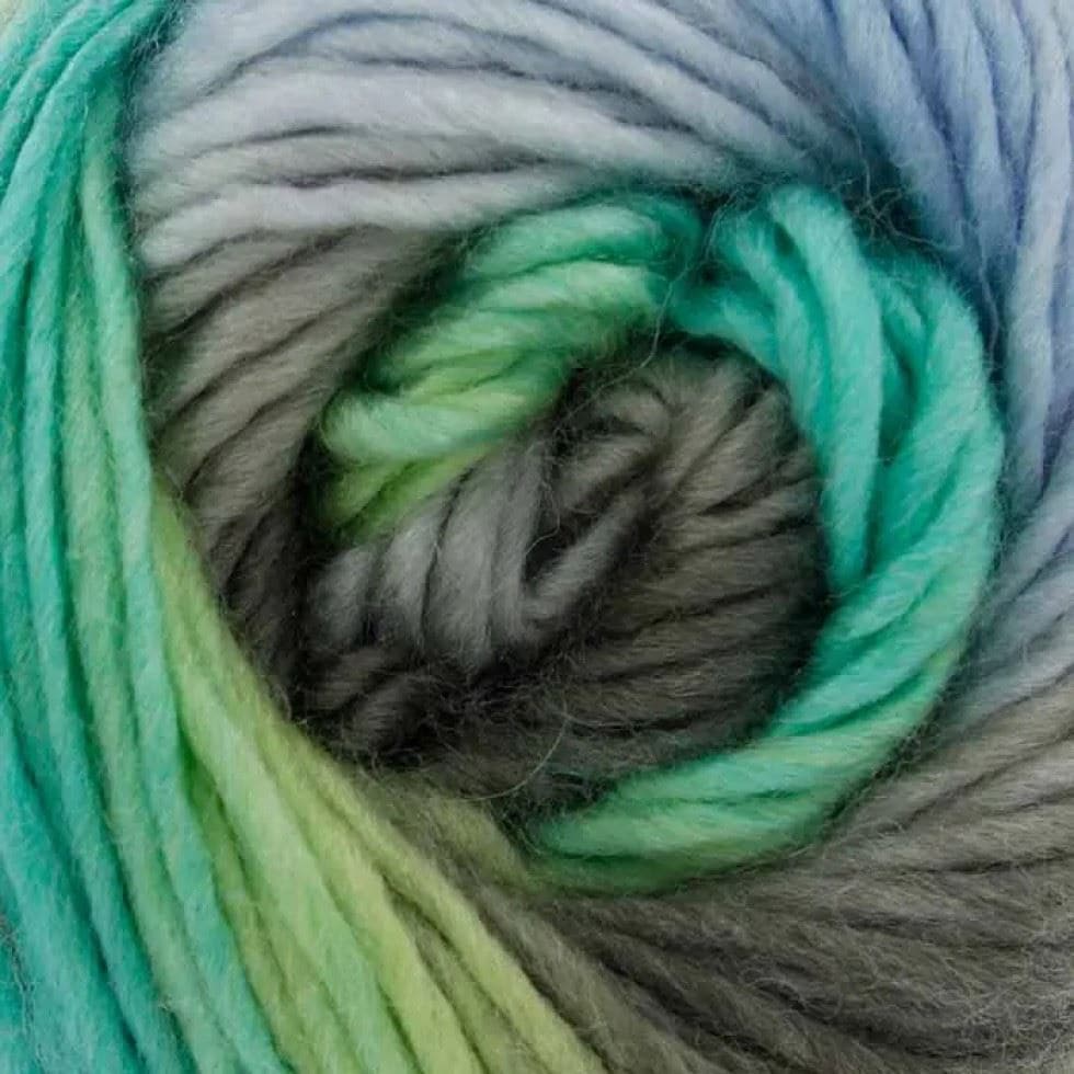 King Cole Multicoloured Riot Chunky Yarn (Value Pack 12 x 100g Balls) For Crochet, Knitting - 134m per ball