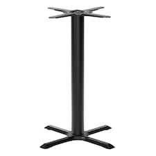Black Cruciform table base - Small 1050 mm | Black