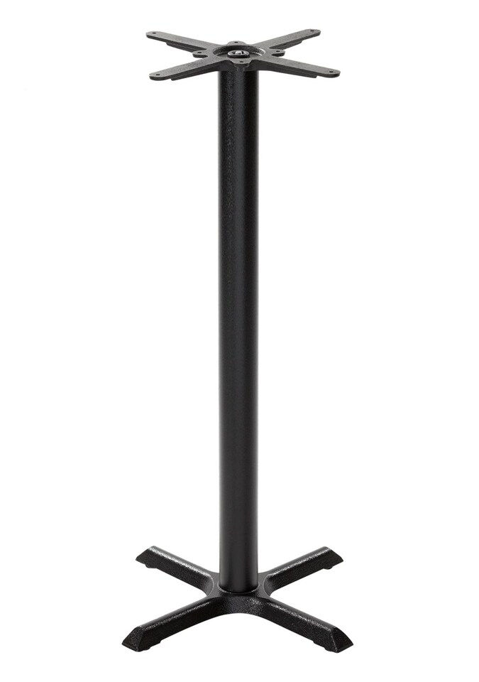 Black Cruciform table base - Small 1050 mm | Black