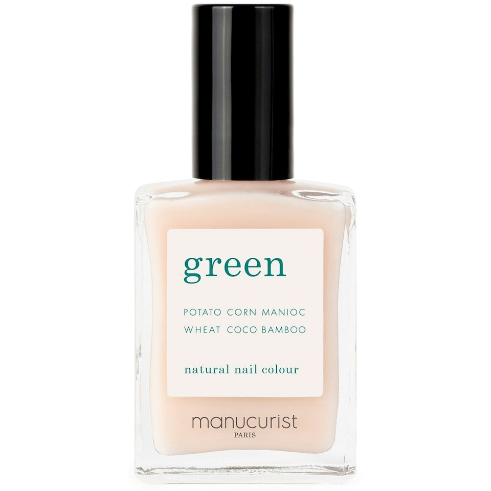 image 1 of Manucurist Green Shimmer Pink Nail Polish 15ml - Gloss | Multi | Green Shimmer Pink | 15ml