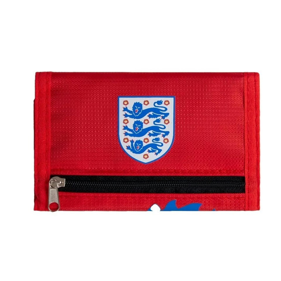 image 1 of England FA Lion Tri-Fold Wallet - Red/Blue - One Size
