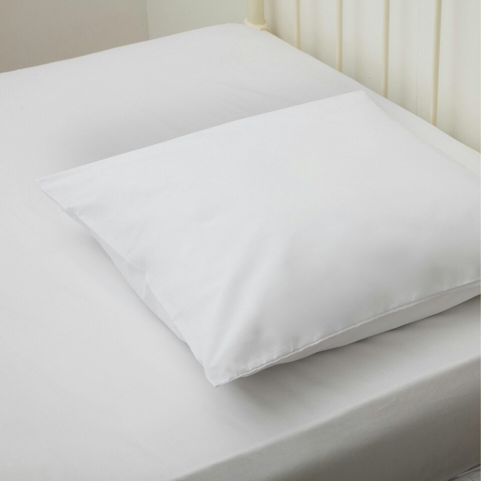 Belledorm Easycare Percale Continental Pillowcase - White - One Size