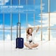 image 2 of Flight Knight Lightweight 2 Wheel ABS Hard Suitcase Cabin Hand Luggage 100+ Airlines Approved - British Airways, Ryanair & easyJet Free Carry On 40x20x25cm Blue | Navy | Cabin Bag