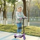 image 2 of AIYAPLAY Electric Scooter for Kids Ages 6-14, with Dual Brakes, Flash Wheel and Colourful Light, Kids Electric Scooter E Scooter | Purple
