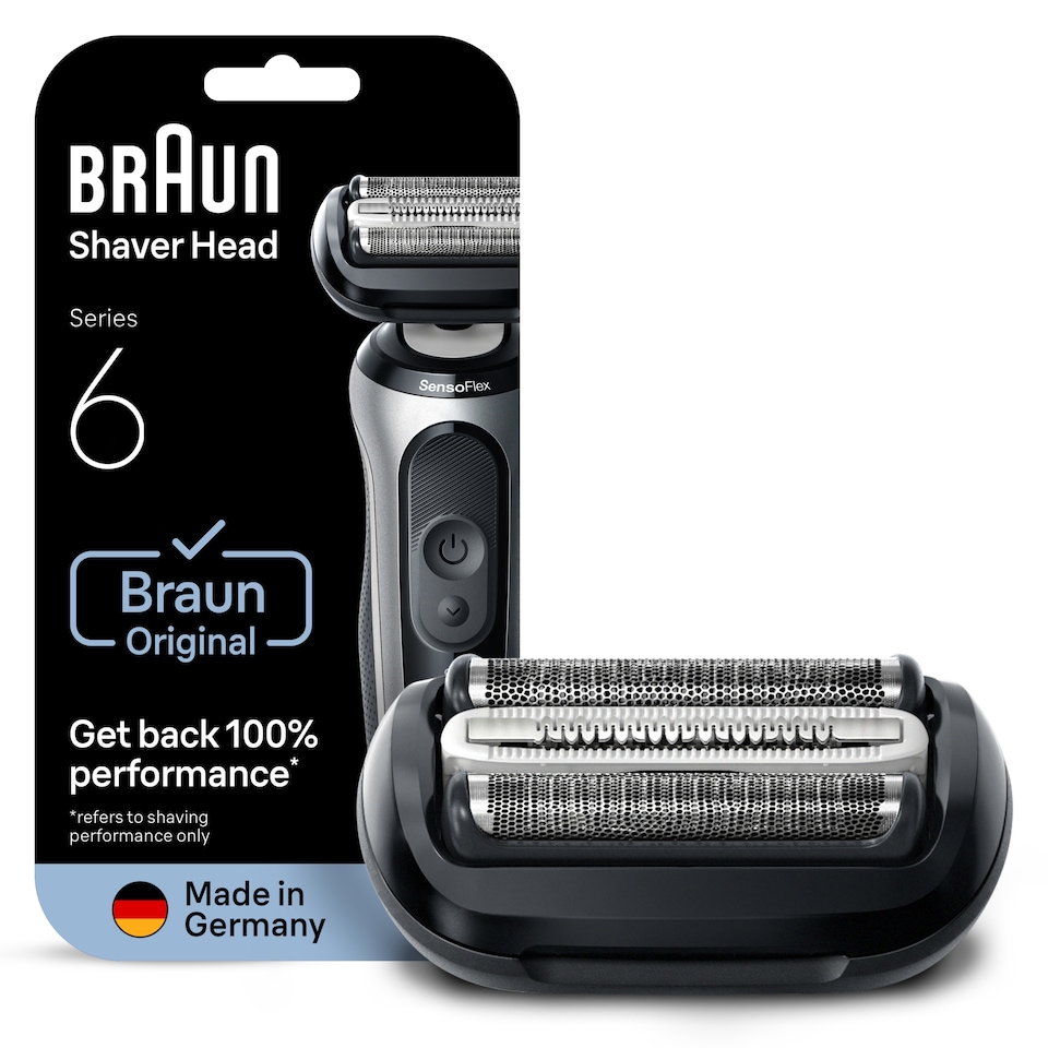 image 1 of Braun Series 6 Electric Shaver ORIGINAL Replacement Head, 64B