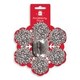 image 1 of Pack of 7 Pieces Christmas Silver Bows and Cop Set