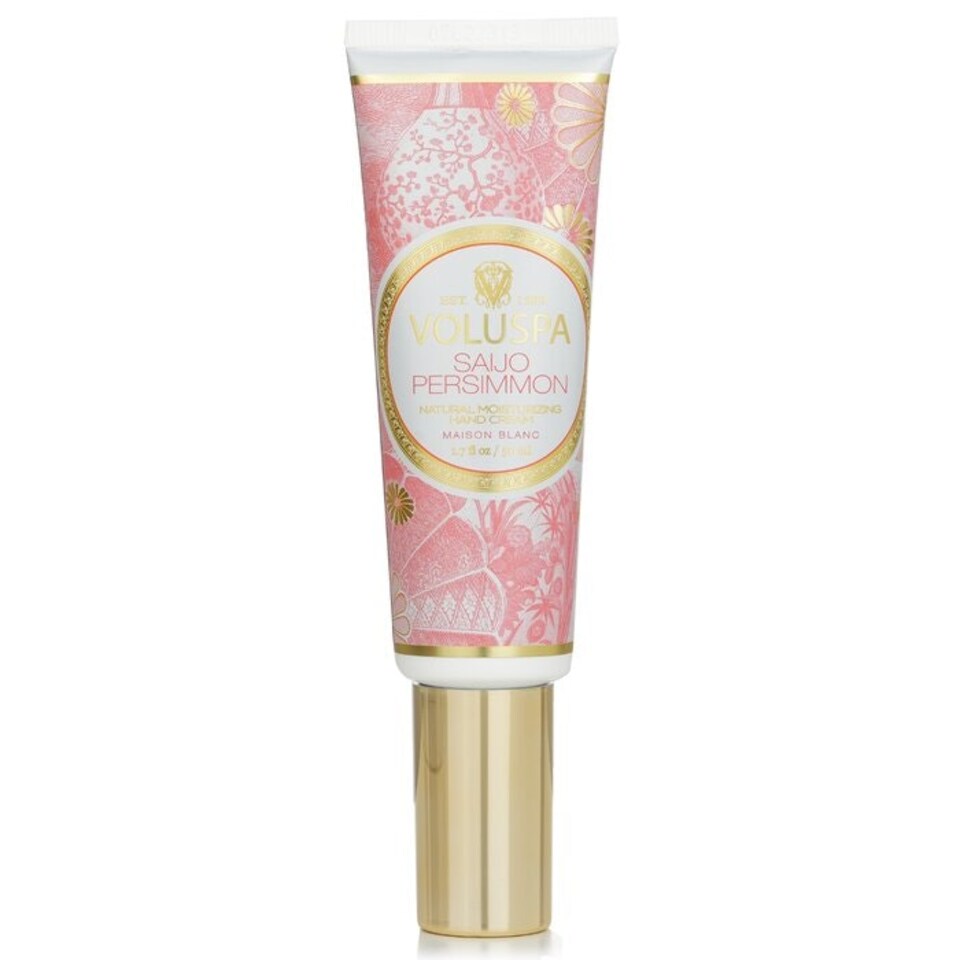 image 1 of Saijo Persimmon Hand Cream - Persimmon, Peach & Jasmine - 50 ml/1.7Oz