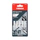 image 2 of Timco - Jigsaw Blades - Metal Cutting - HSS Blades (Size T218A - 5 Pieces)