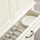 image 8 of HOMCOM 180cm Kitchen Pantry Storage Cabinet Server Food Organizer, White