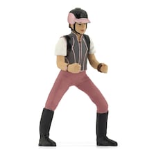 PAPO Horse and Ponies Young Trendy Riding Girl Toy Figure