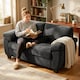 image 6 of HOMCOM 2 Seater Sofa, Chenille Small Sofa with Spring Cushions | Grey | Dark Grey | Two Seater