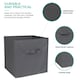 image 7 of Foldable Storage Cubes Set of 6 Grey