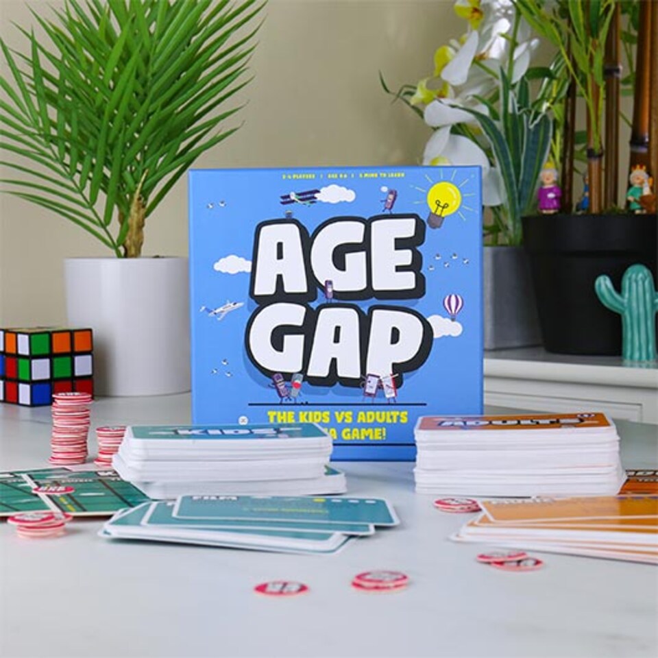 image 1 of Age Gap Trivia Card Game