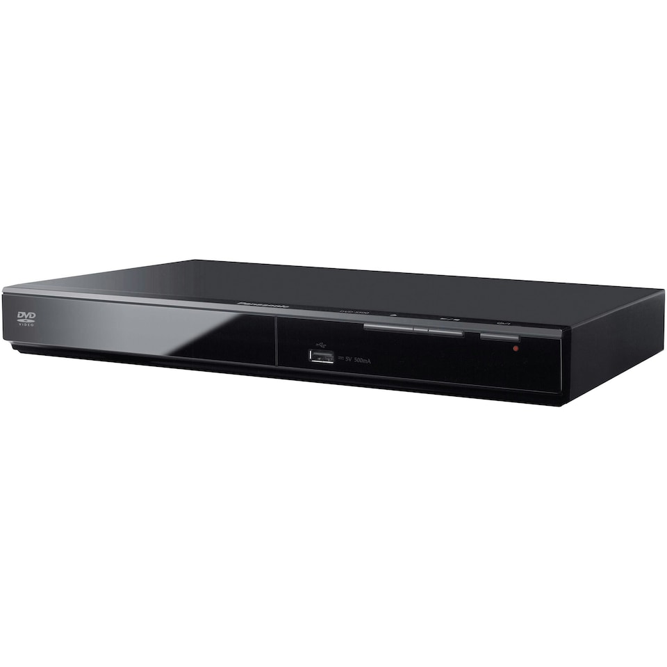 image 1 of Panasonic DVD-S500 Black MULTIREGION DVD Player with USB Port input