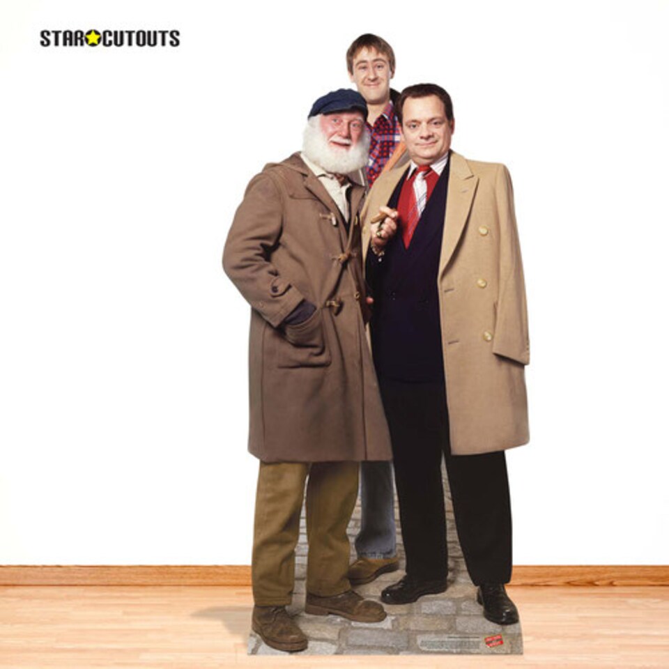 image 1 of Albert, Rodney and Del Boy Only Fools and Horses Lifesize Cardboard Cutout 191cm