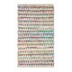 image 2 of Homescapes Handwoven Multi Coloured 100% Cotton Diamond Chindi Rug - 90 x 150 cm Multi | 90 x 150 cm