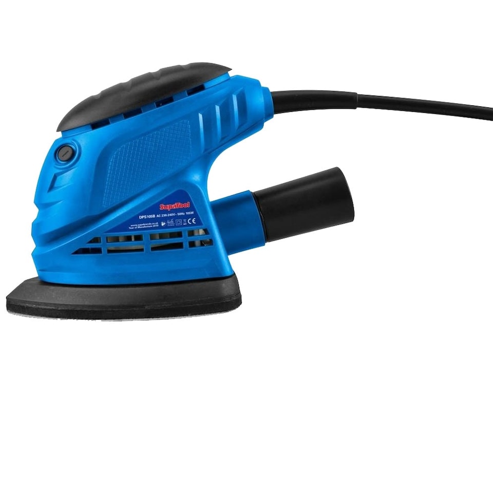 SupaTool Palm Sander (UK Plug) - Blue/Black - One Size