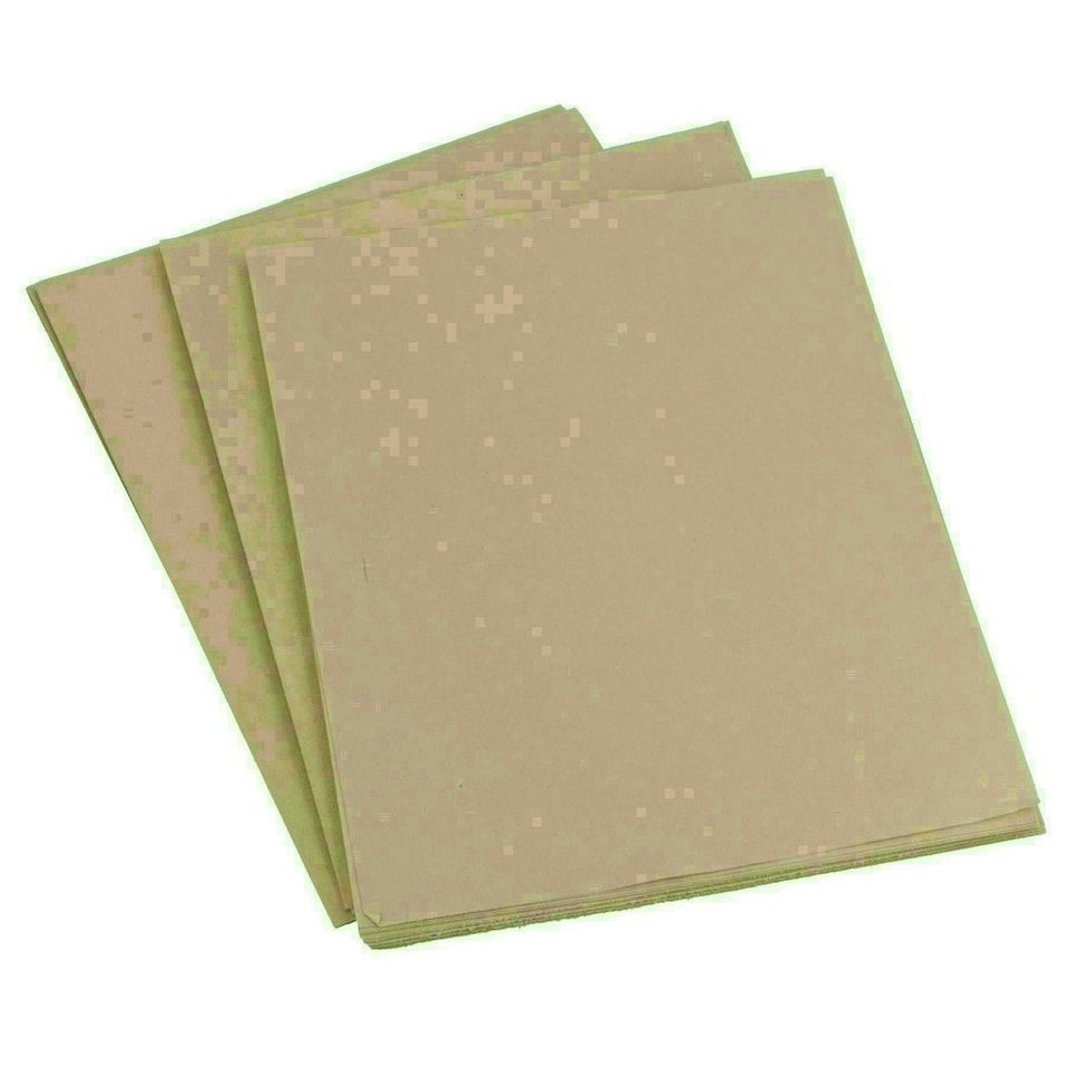 image 1 of Mixed Grit Sandpaper Sanding Sheets For Metal Wood Plastic 60 - 240 Grit 180pc