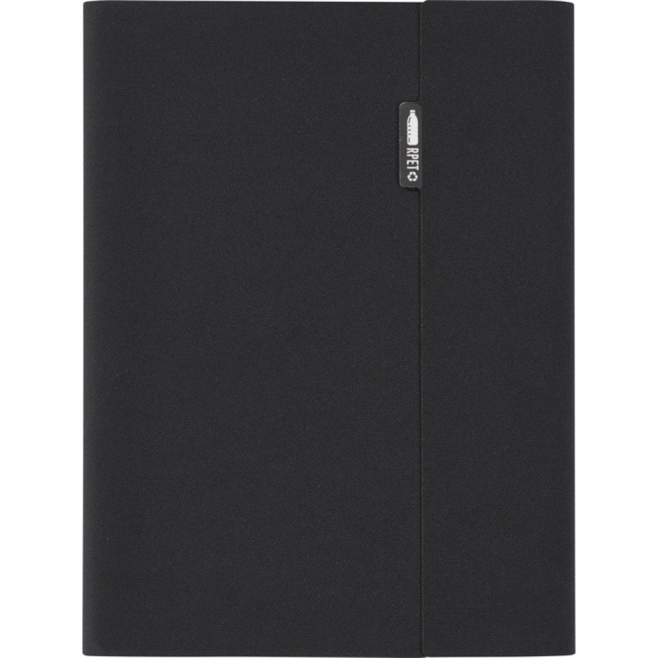image 1 of Liberto Recycled Padfolio - Solid Black - One Size