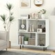 image 5 of COSTWAY Open Shelf Bookcase Cube Bookshelf White White