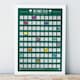 image 1 of Gift Republic 100 Things To Do Bucket List Scratch Poster