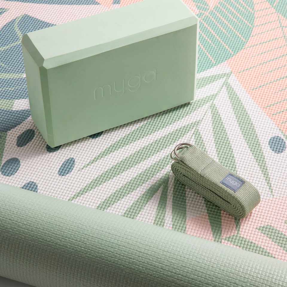image 1 of Myga Yoga Starter Set - Palm | Green