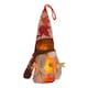 image 2 of Living and Home Halloween LED Harvest Maple Gnome Plush Doll with Hat