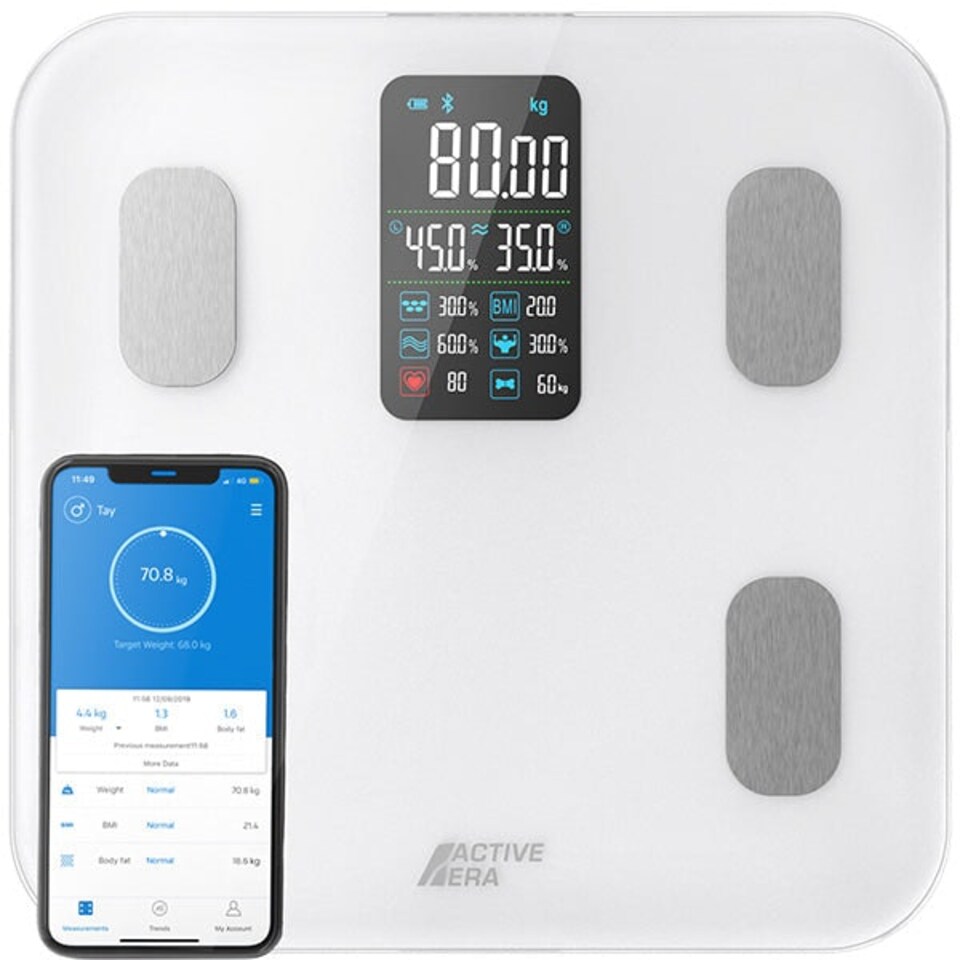 image 1 of Smart Bathroom Scales - V2 White