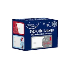 Pack of 50 Contemp Christmas Stickers