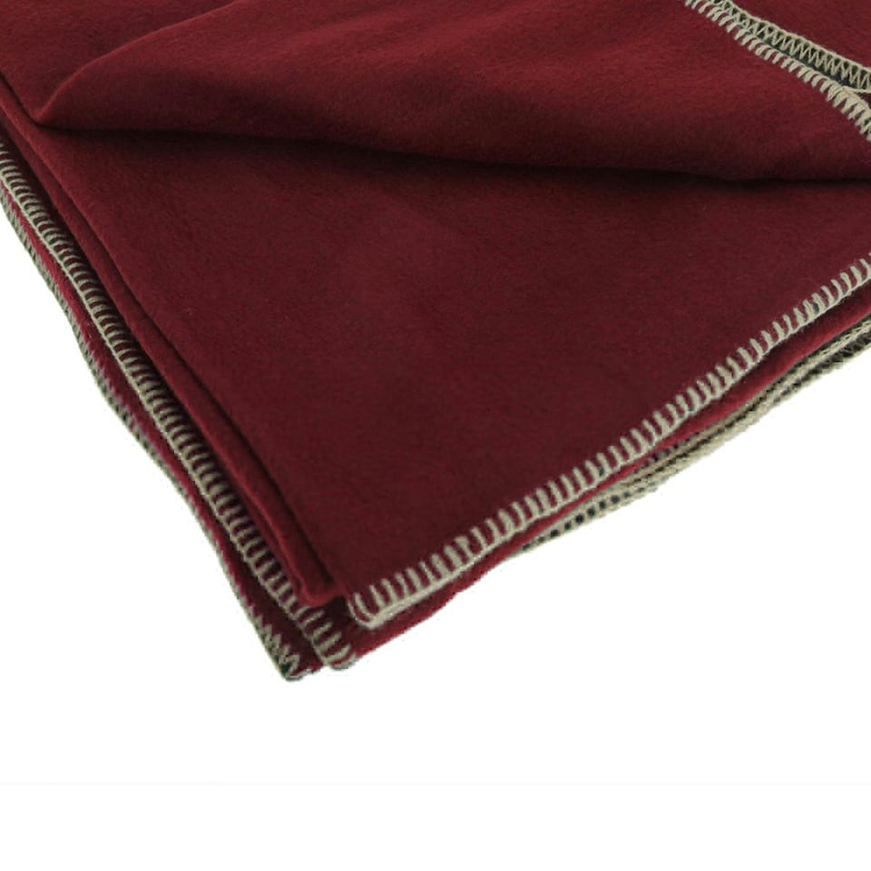 image 1 of Result Plain Warm Outdoor Fleece Blanket (330gsm) - Rococco Red - One Size