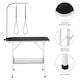 image 4 of Yaheetech 91 cm Wide Dog Grooming Table with Basket Black