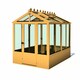 image 2 of Holkham 6 x 8 Greenhouse - Timber - L238 x W190.3 x H237.3 cm