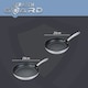 image 4 of Prestige Scratch Guard Fry Pan Set Stainless Steel Non Stick Induction Cookware