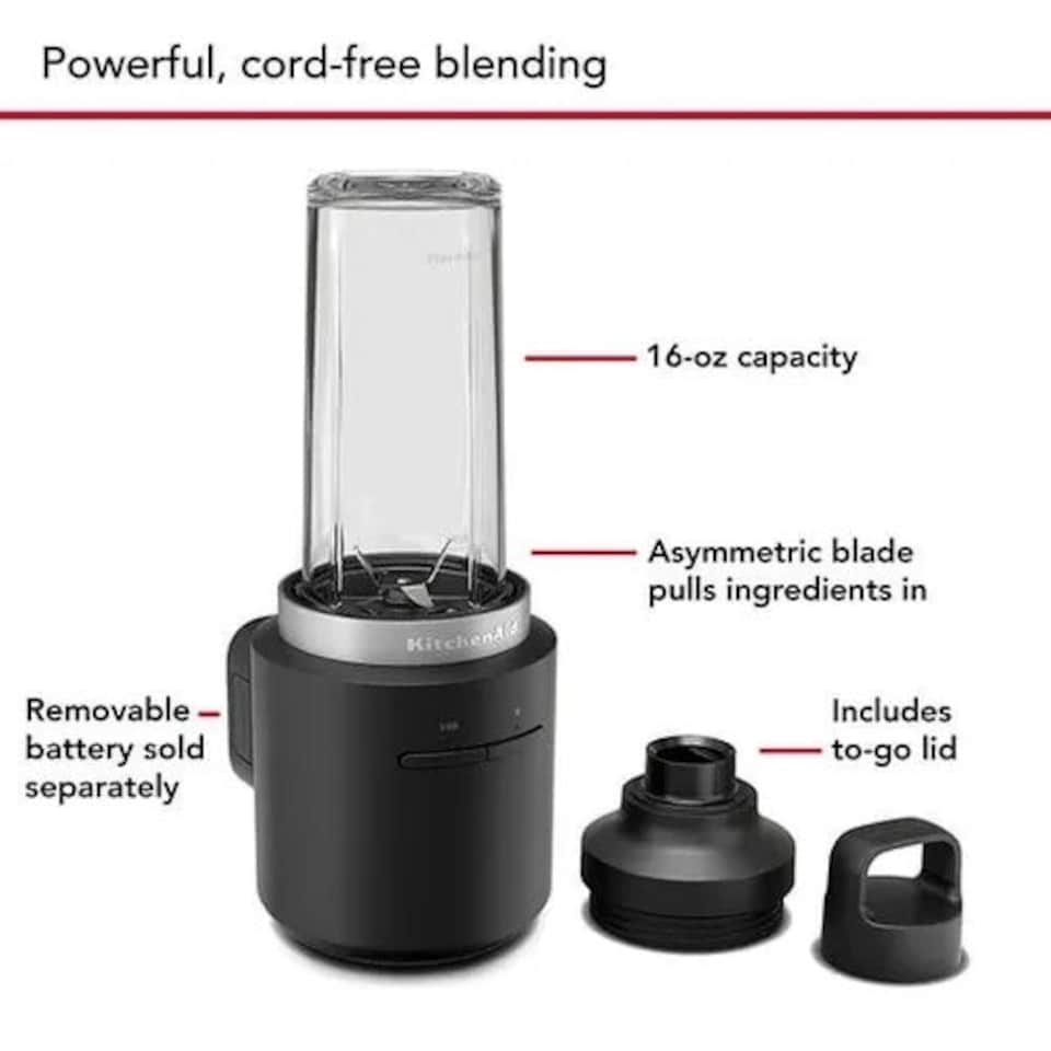 image 1 of KitchenAid Go Cordless Portable Blender Without Battery