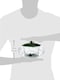 image 8 of Peckish Small Bird Feeder | Clear | Green | 14.8cm x 24.8cm x 24.8cm | 1