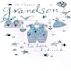 image 1 of New Baby Grandson Luxury Champagne Greeting Card Hand Finished Cards