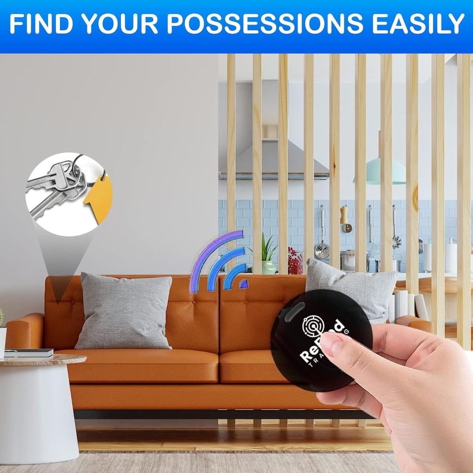 image 1 of R2 Smart Tracker for Android & iPhone Bluetooth 5.0 Samsung GPS AirTag