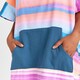 image 5 of Decathlon Adult surf beach poncho >150 cm, 500 Sunset pink