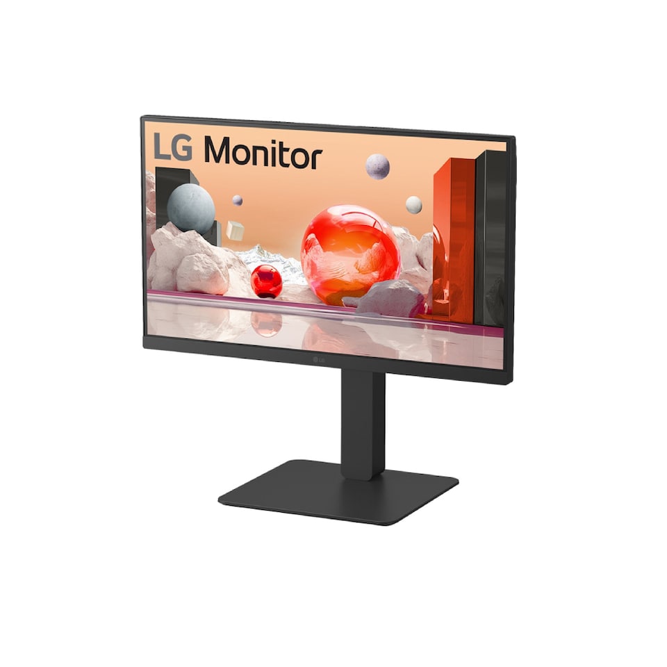 image 1 of LG 24BA750-B.AEK 23.8-Inch IPS Full HD 100Hz Height Adjustable Monitor with Speakers