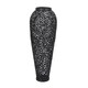 image 1 of Cast Lattice Large Vase - Aluminium - L31 x W31 x H90 cm - Black Black