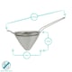 image 3 of Argon Tableware Stainless Steel Conical Strainer - 10cm