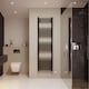 image 2 of Zennor - Black Electric Towel Rail H1800mm x W500mm Straight 700w Standard