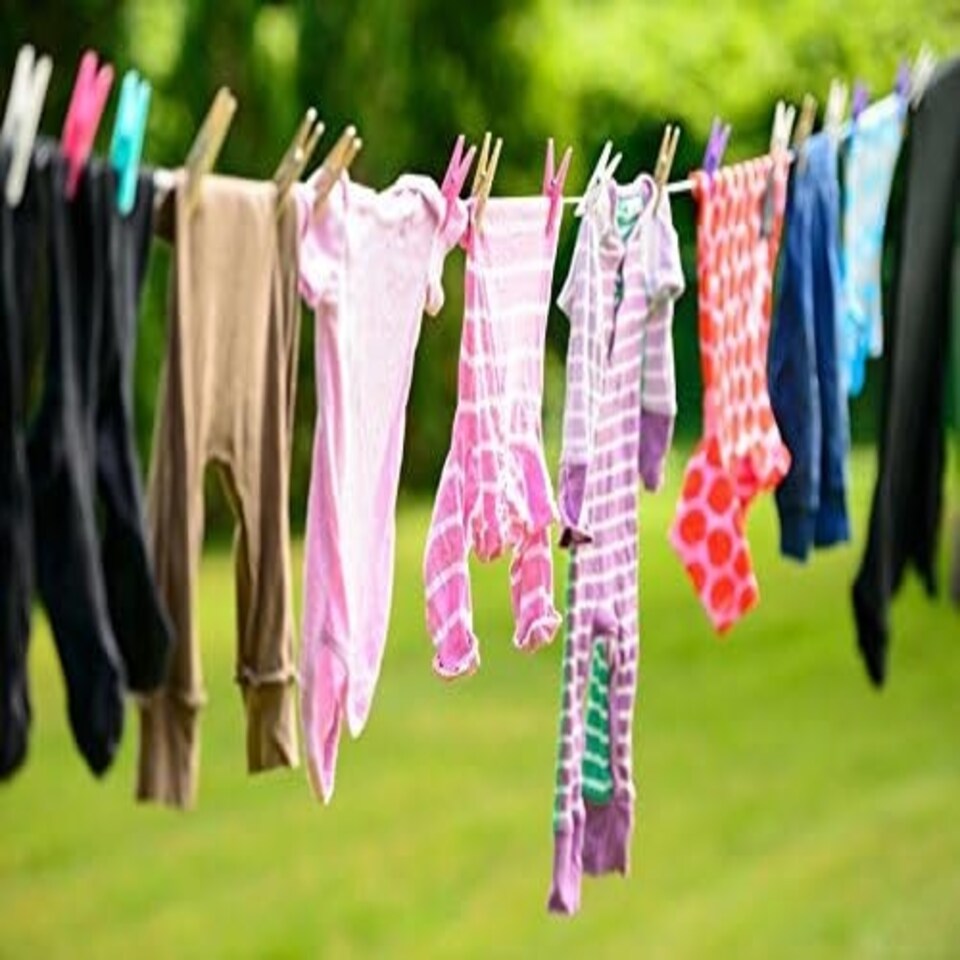 image 1 of Addis 20m Steel Core Washing Line, Grey