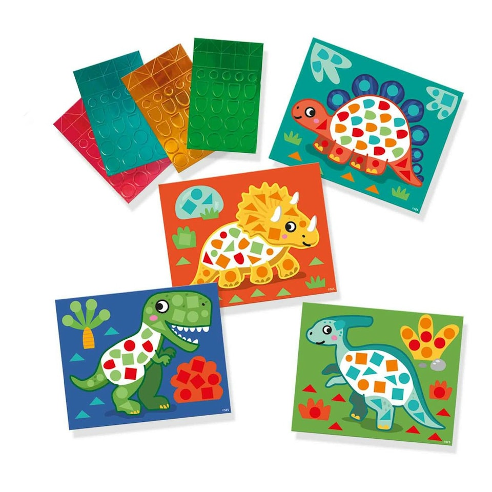 image 1 of SES CREATIVE I Learn to Make Dino Mosaics