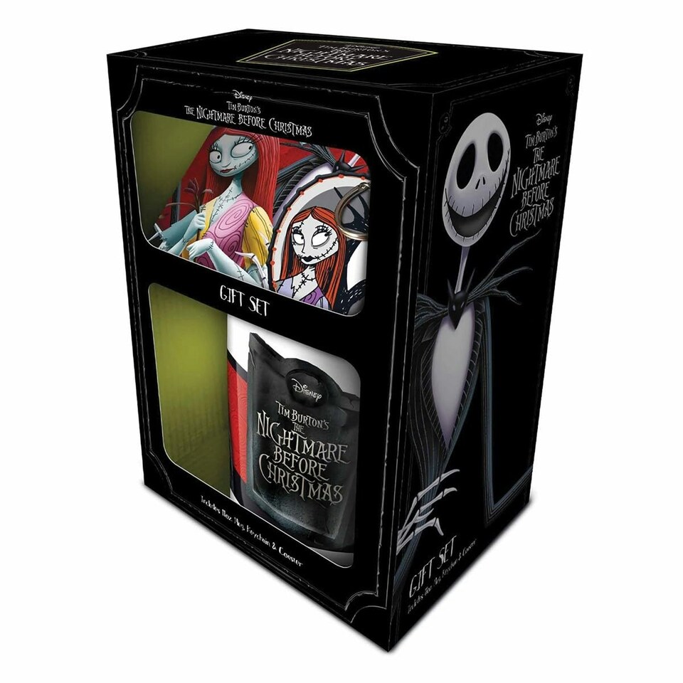 image 1 of NIGHTMARE BEFORE CHRISTMAS (JACK&SALLY) GIFT SET - Mug, Coaster and Keychain Sets N/A
