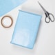 image 2 of Baby Blue Stars Gift Wrapping Paper Roll 3m