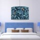 image 8 of First Choice Lighting Set of 2 Toucan Velvet Toucan Design 30cm Pendant or Table Lamp Shades Multi